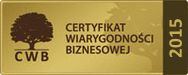 Certyfikat CWB 2015
